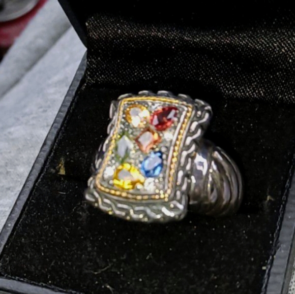 Vintage rings 925/14k/10k all real gems - Picture 8 of 8